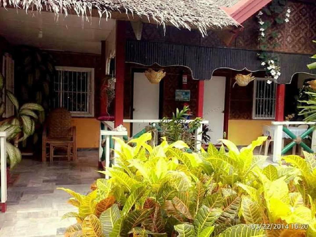 Traville Huts Palm Beach Inn Panglao Exterior foto
