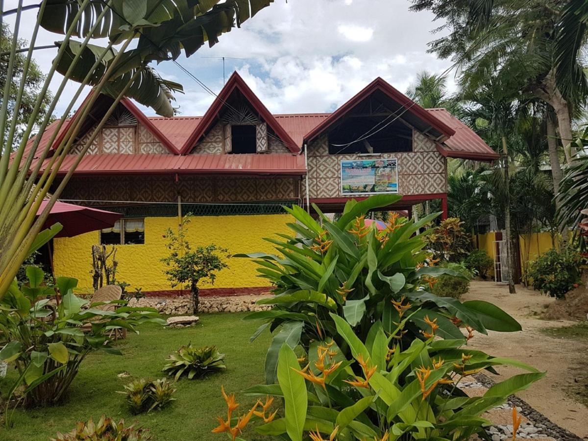 Traville Huts Palm Beach Inn Panglao Exterior foto