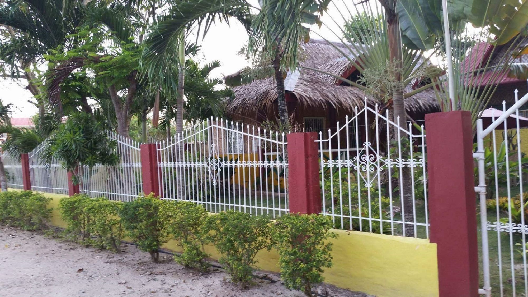 Traville Huts Palm Beach Inn Panglao Exterior foto