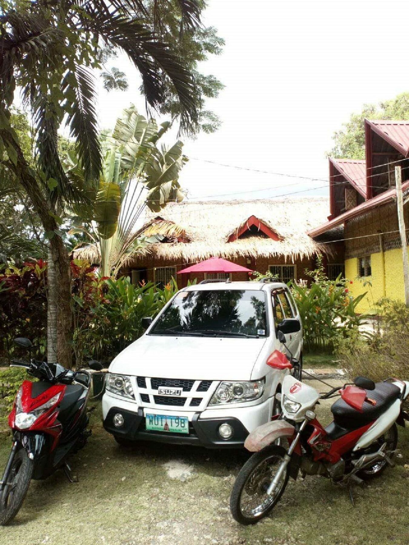 Traville Huts Palm Beach Inn Panglao Exterior foto